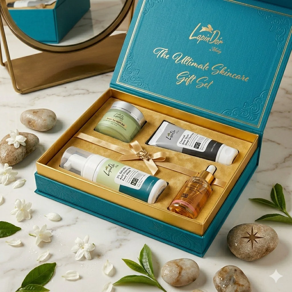 radiance prep & prime skincare set